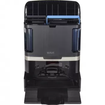 Shark PowerDetect NeverTouch Pro RV2800ZEEU 2-in-1 putekļsūcējs un mopējs robots, LiDAR, 20kPa, Melns