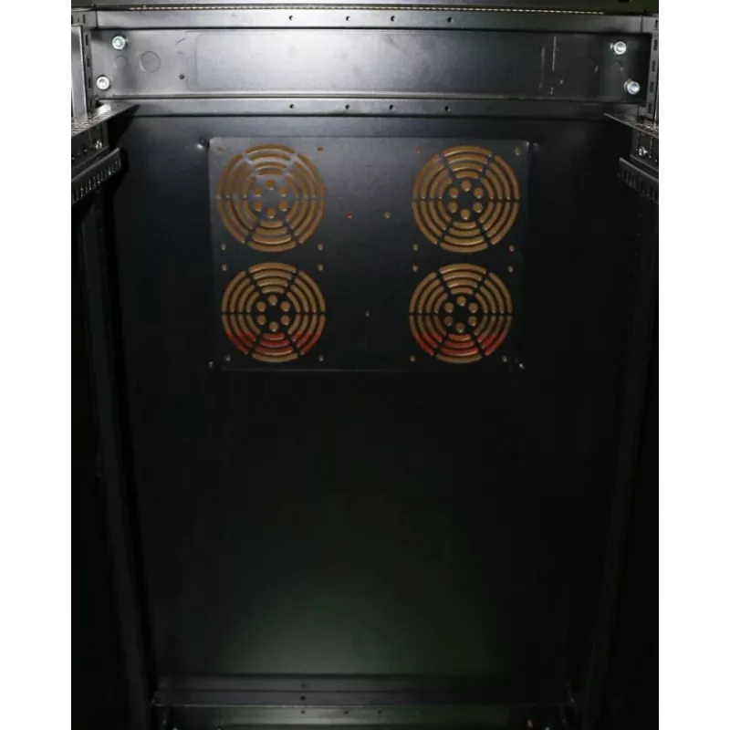 Extralink EX.11366 27U brīvstāvošs skapis 600x800 mm Melns
