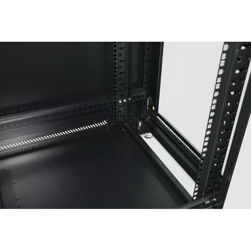 Brīvi stāvošs tīkla skapis Extralink Rackmount 37U 600x600 Melns