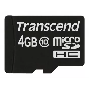Transcend 4GB MicroSDHC Class 10 TS4GUSDC10 atmiņas karte