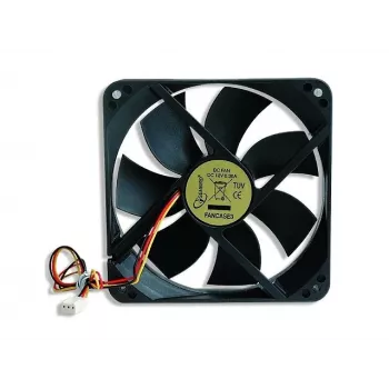 Datora korpusa ventilators Gembird FANCASE3/BALL, 120 mm, lodīšu gultnis