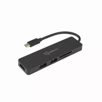 Sbox TCA-51 USB Type-C uz HDMI/USB-3.0/SD+TF