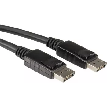 VALUE 11.99.5764 DisplayPort kabelis 5 m Melns