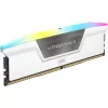 Corsair Vengeance RGB 32 GB DDR5-6400 (2x 16 GB) Dual-Kit, balta, CMH32GX5M2B6400C32W, Intel XMP