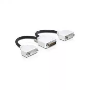 Video kabeļa adapteris DeLOCK 65281 DMS-59 2 x DVI 0.2 m Melns
