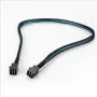 Fantec 2499 SAS kabelis 0,7 m 12 Gbit/s Melns - Zils