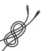 Datu kabelis Tellur Type-C uz Lightning 3A PD60W 1m — melns