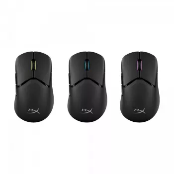 HyperX Pulsefire Saga Pro bezvadu spēļu pele (melnā)