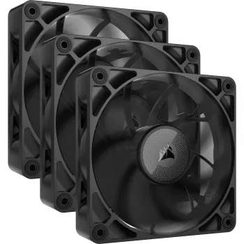 Ventilators Corsair iCUE LINK RX120 MAX 12 cm Melns 3 gab. 400-2000 RPM