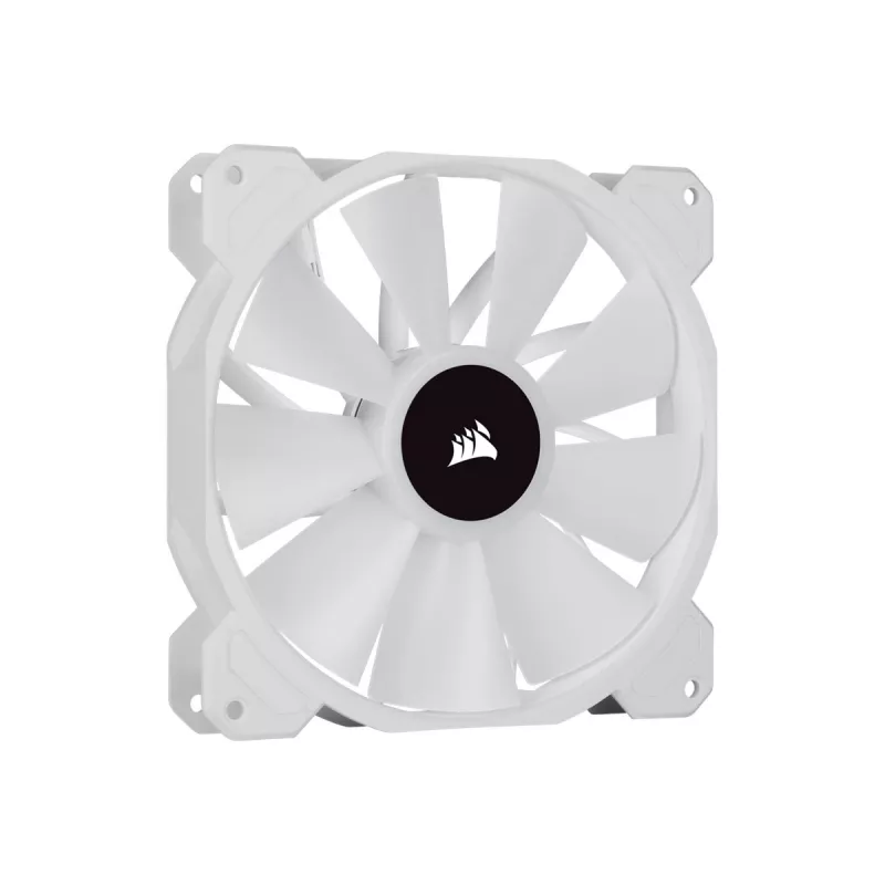 Corsair iCUE SP140 RGB ELITE 140mm Balts ARGB Reversā Lāpstiņa PWM Korpusa Ventilators 2-Pack