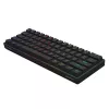 Mehāniskā spēļu tastatūra SAVIO BLACKOUT X2 BRŪNA 61 taustiņš 60% USB QWERTY RGB Outemu Brown