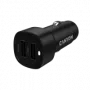 CANYON OnDrive 24 auto lādētājs 24W 2xUSB-A Melns