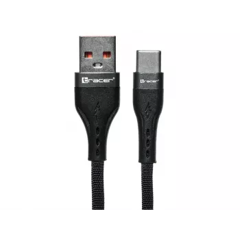 Tracer 47486 USB A - Lightning vads 1m Sarkans