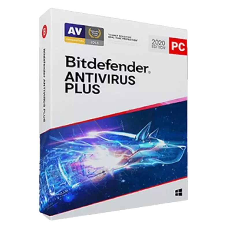 Bitdefender Antivirus Plus | 5 datori | 1 gads | Tikai ES