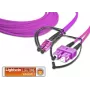 Lightwin LDP-50 LC-SC 10.0 OM4 optiskās šķiedras kabelis 10 m violets (LDP-50 LC-SC 10.0 OM4)