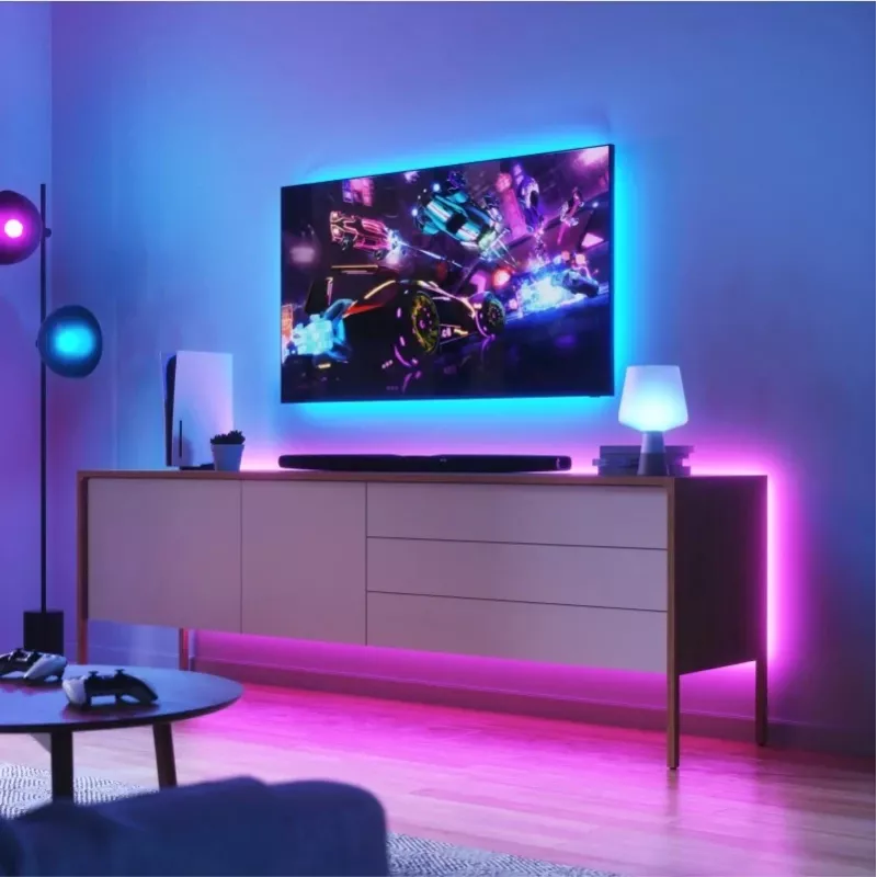 Nanoleaf Essentials Light Strips Pagarinājums 2 metri, 23 W, RGBCW, Bluetooth, Thread, 2700–6500 K