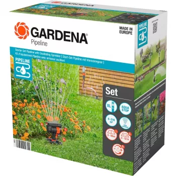 Apļveida ūdens smidzinātājs Gardena 8272-20 Plastmasa Melns