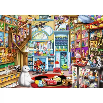 Puzle Ravensburger Disney Pixar Toy Store 1000 gab. Multfilmu varoņi