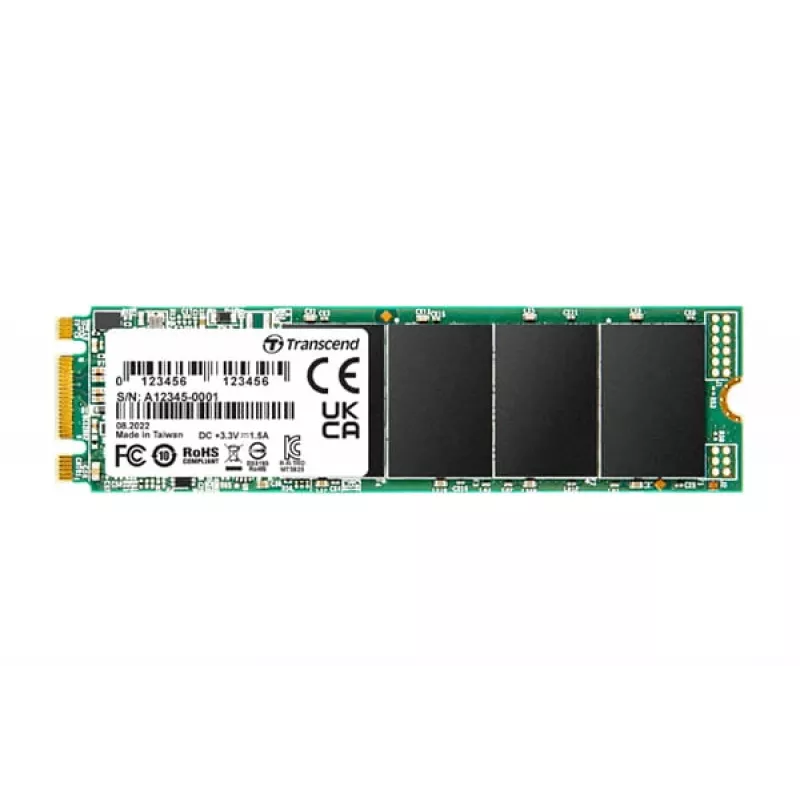 Transcend 500 GB M.2 SATA III 3D NAND SSD disks TS500GMTS825S