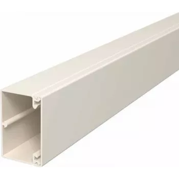 Sienas un griestu kabeļu kanāls WDK 40060 40x60 krēmbaltā krāsā (6020887)