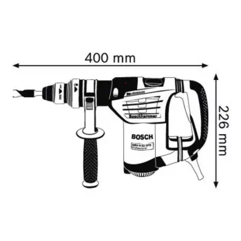 Bosch 0 611 332 101 rotācijas āmurs 900 W 800 RPM