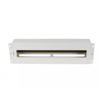 Lanberg AK-VDP103-S 19 collu 3U sprieguma sadales panelis ar DIN TS-35 sliedi, pelēks