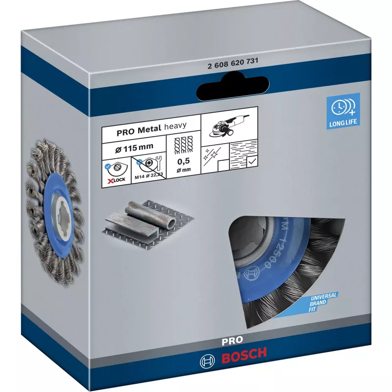 Bosch 2 608 620 731 X-LOCK stiepļu ritenis leņķa slīpmašīnai