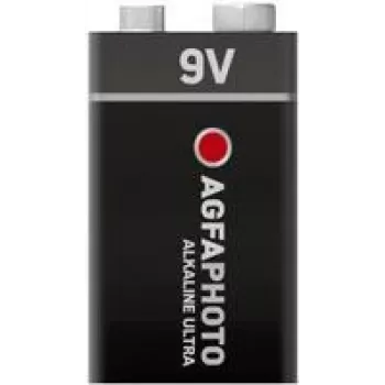 AgfaPhoto Ultra 6LR61 9 V bloka baterija sārma-mangāna 9 V 1 gab.