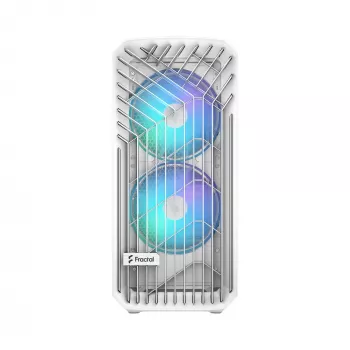 Korpusa Fractal Design Torrent White — atbalsta ATX, EATX, microATX, ITX; 2x180 mm priekšējie ventilatori; 2.5/3.5 collu vietas