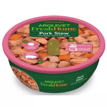 ARQUIVET Fresh Home Pork stew mitrā barība suņiem 280 g