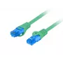 LANBERG PATCHCORD S/FTP CAT.6A 0,5M ZAĻŠ LSZH