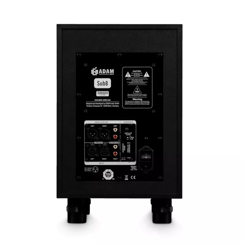 Aktīvais zemfrekvenču skaļrunis ADAM Audio Sub8 150W