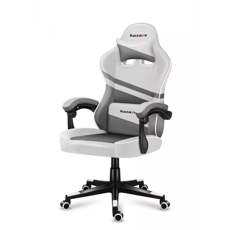 Spēļu krēsls Huzaro Force 4.4 White Mesh