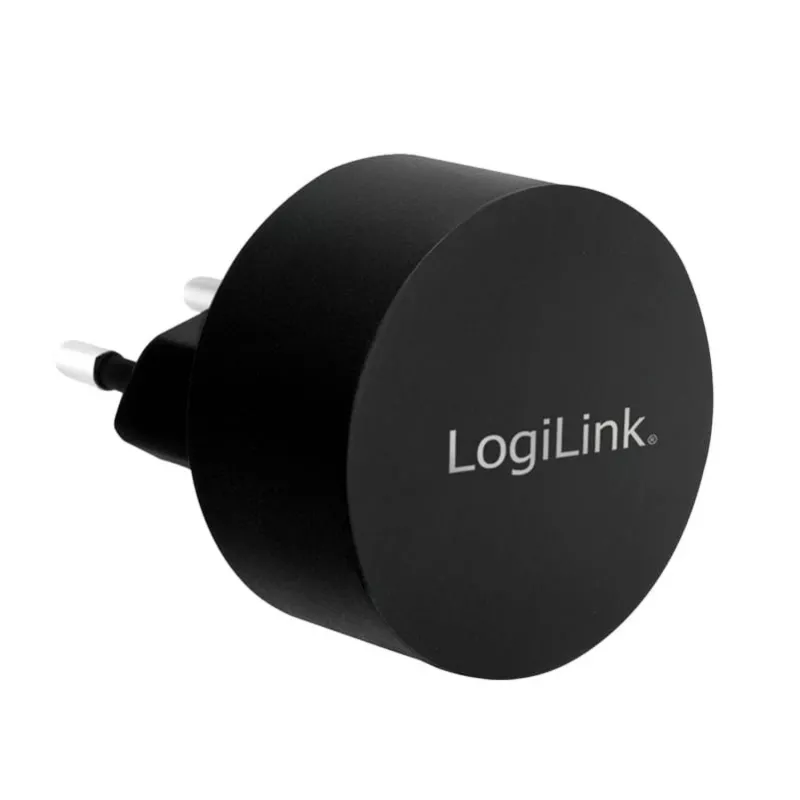 USB sienas lādētājs LogiLink PA0218 2x USB ports ātrai uzlādei 10.5W