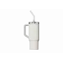 Termokrūze ar salmiņu Xiaomi Straw Mug White 1 L