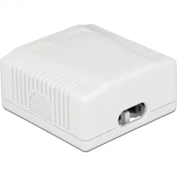 Sienas kontaktligzda 2 x RJ-45 DeLOCK 86197
