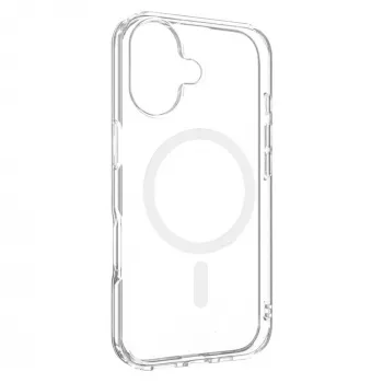 FIXED MagPure caurspīdīgs MagSafe maciņš Apple iPhone 17