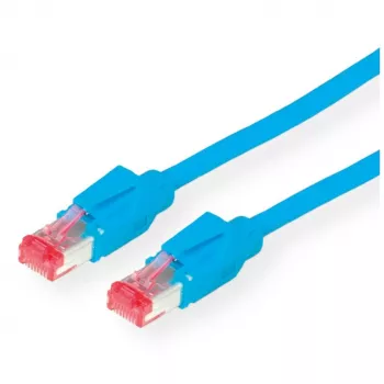 KERPEN Patch vads Cat.6 (E klase) S/F, MegaLine F6-90, HiRose TM21, LSOH, Zils, 3 m