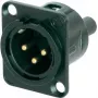 Neutrik NC3MD-S-B-1 Piederums savienojamībai Melns