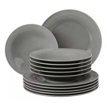 Vakariņu servīze SELECT Beat Color Glaze, 6 daļas — glazēta porcelāna trauku komplekts