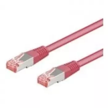 Tīkla kabelis Goobay CAT 6-2000 SSTP PIMF 20m fuksīns
