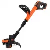 Black & Decker BCST918D1-QW krūmgriezis/trimmeris 28 cm Akumulators Melns, Oranžs