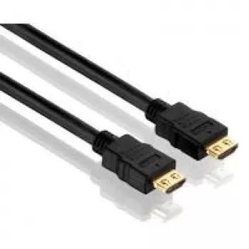 Purelink PureInstall - HDMI mit Ethernetkabel - HDMI Typ A (M) bis HDMI Typ A (M) - 50cm - Dreifachisolierung - Schwarz (PI1000-005)
