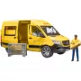 BRUDER 02671 rotaļu auto Mercedes-Benz Sprinter DHL piegādes furgons 1:16