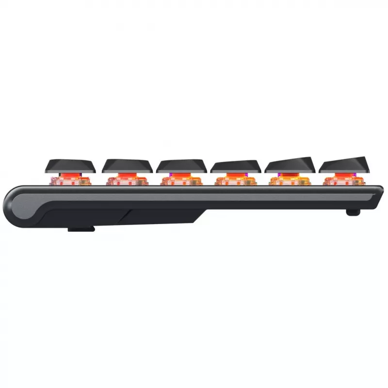 Spēļu tastatūra CHERRY XTRFY MX 10.1 Bezvadu USB RF Bluetooth QWERTZ Melna
