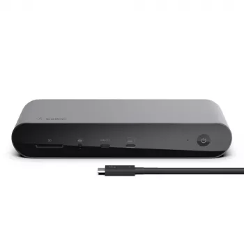 Docking Station Belkin Thunderbolt 4 Dock Pro, vadu, melns, 90W Power Delivery