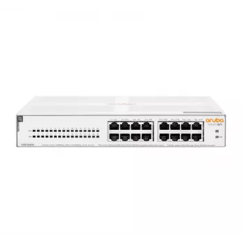 HPE Aruba Networking Aruba Instant On 1430 16G Class4 PoE 124W Nenodrošināts L2 Gigabit Ethernet (10/100/1000) Strāva caur Ethernet (PoE) 1U Balts