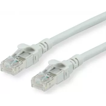 ROLINE - Patch-Cable - RJ-45 (vīrietis) uz RJ-45 (vīrietis) - 50 cm - UTP - CAT 6a - Bezhalogēna, Lietā, Vītā - Pelēks (21.15.2700)