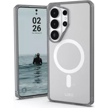 UAG Urban Armor Gear Dot Maciņš ar Magnētu Moduli Samsung Galaxy S26 Ultra, true ice (caurspīdīgs)/ash (pelēks)