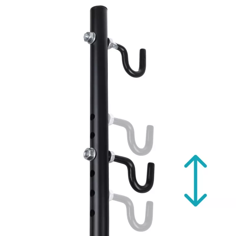 Velosipēdu remonta statīvs MACLEAN MC-434, salokāms, 20 kg, melns